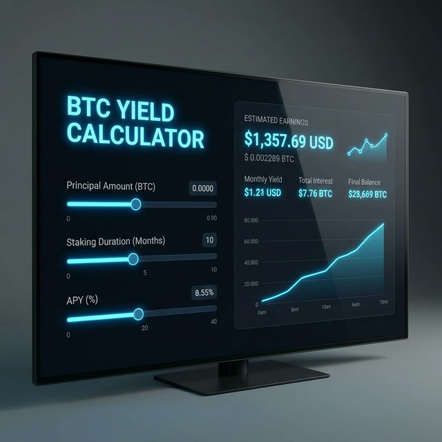 BTC Yield Calculator
